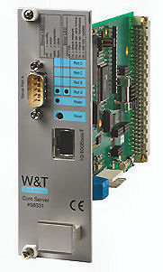 W&T 58331 Com-Server Highspeed 19" version, 1 serial port - Click Image to Close