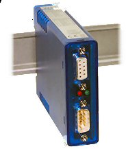 W&T Model 88205 - RS232 Isolator in DIN Rail Mount Housing - Click Image to Close